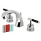 Kingston Brass KS4981CKL Widespread Bathroom Faucet with Brass Pop-Up, Polished Chrome KS4981CKL - alternate 1